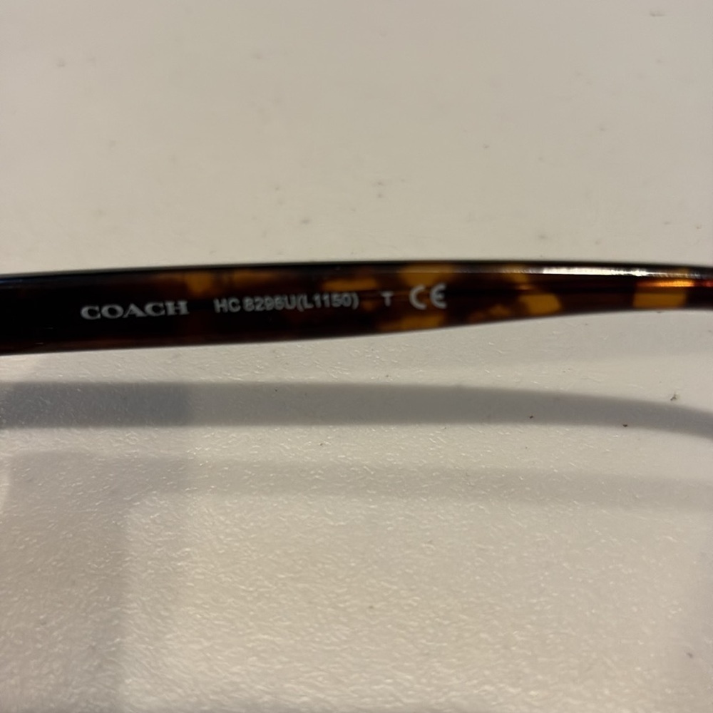 Coach - HC8296U - 512074 56-16-140. Dark Tortoise - women’s sunglasses. - Picture 7 of 10